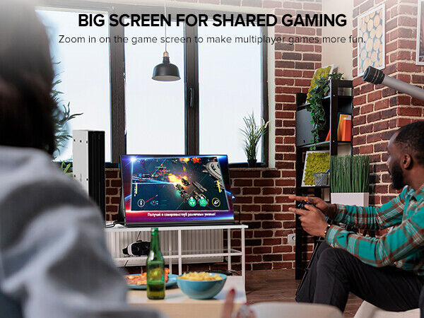 UPERFECT 18.0 144Hz 2K HDR IPS LCD Monitor with USB-C and HDMI Input