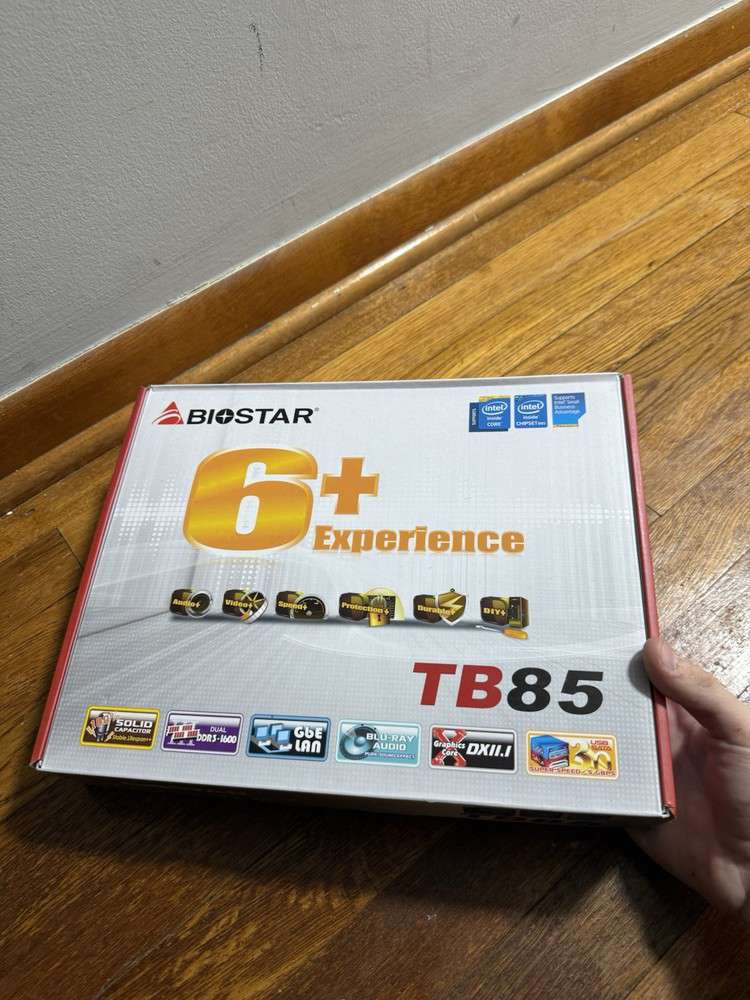 BIOSTAR TB85 Motherboard - Brand New with Original Box