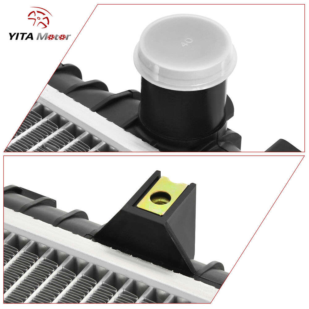 High-Performance Radiator for 2015-2020 Ford Mustang GT Bullitt Base Shelby V6 V8 3.7L 5.0L 5.2L
