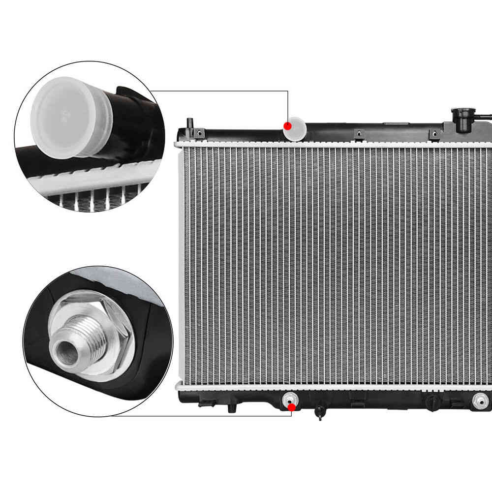 Aluminum Radiator for 2002-2006 Honda CR-V & 2003-2006 Element 2.4L