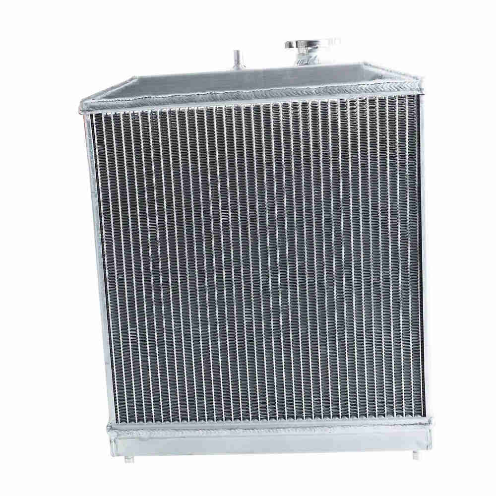 3 Row Aluminum Radiator with Shroud and Fan for Honda Civic 1992-2000 (1.5L, 1.6L)