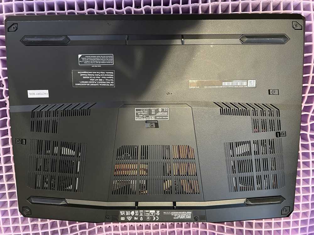MSI Vector GP66 15.6” Gaming Laptop - Intel i9 12th Gen, 1TB SSD, 32GB RAM, RTX 3080Ti