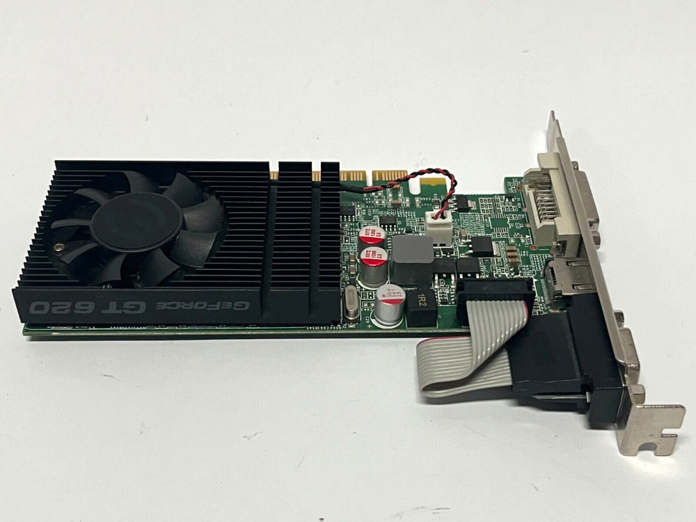 EVGA NVIDIA GeForce GT620 2GB Graphics Card with VGA, DVI, and HDMI Outputs