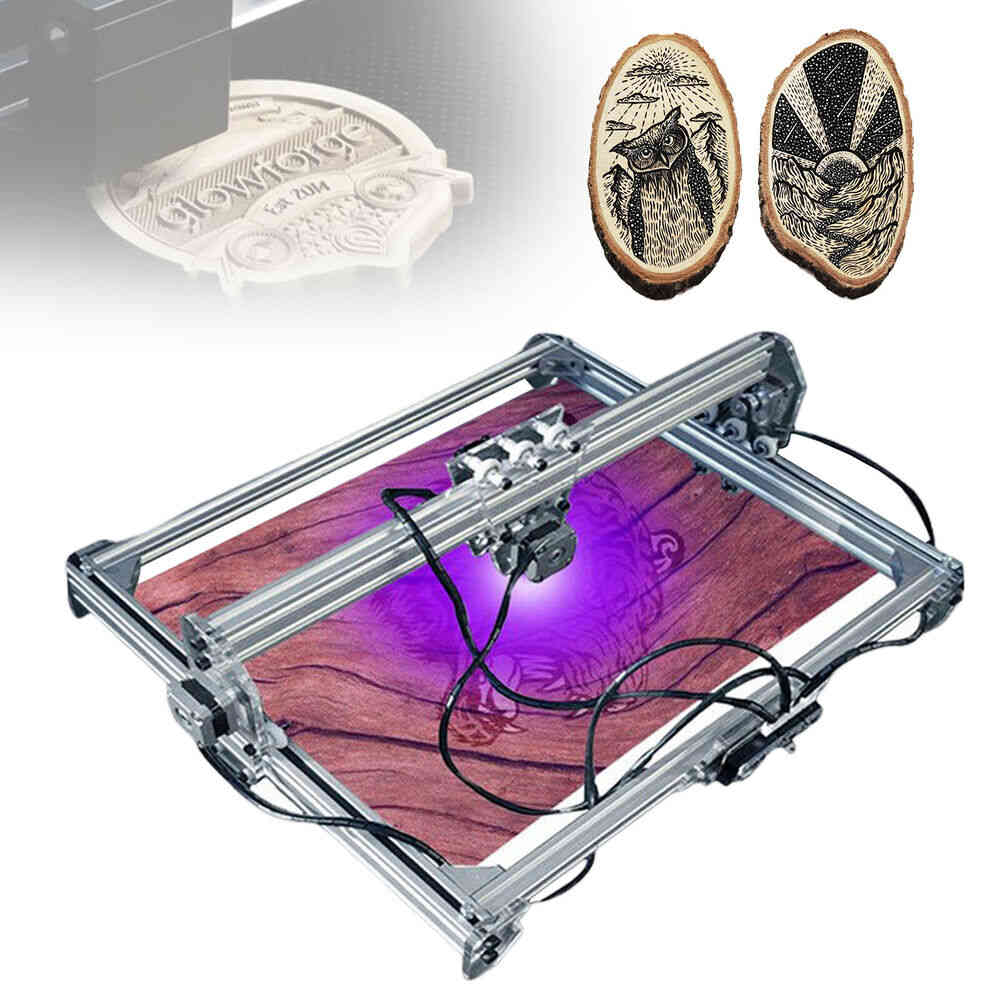 DIY Laser Engraver CNC Machine for Engraving and Cutting