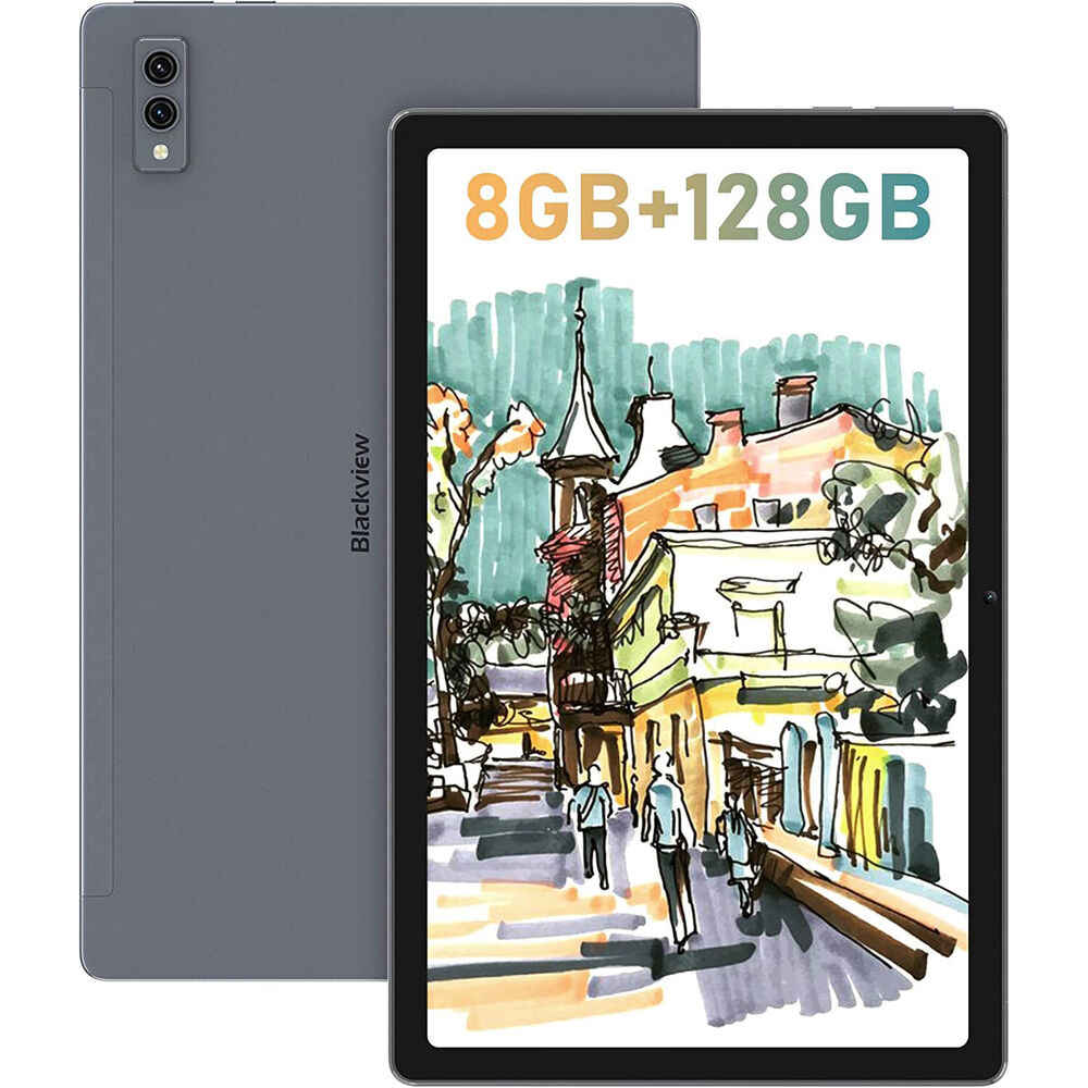 Blackview Tab 11 10.36 Inch Android Tablet with 8GB RAM, 128GB Storage, Expandable to 1TB, 6580mAh Battery, Widevine L1