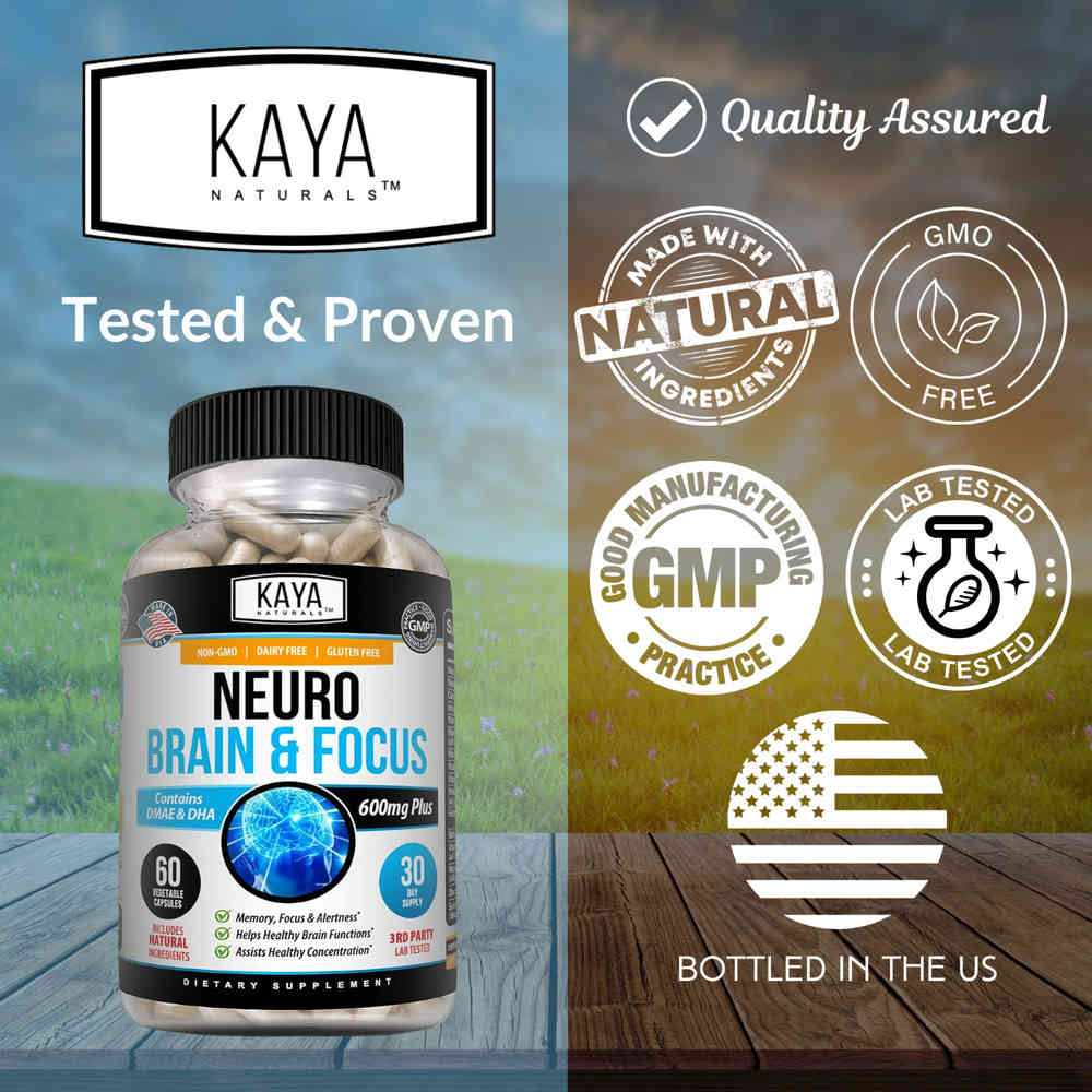 Brain Health & Memory Booster - Nootropic Supplement for Focus and Clarity