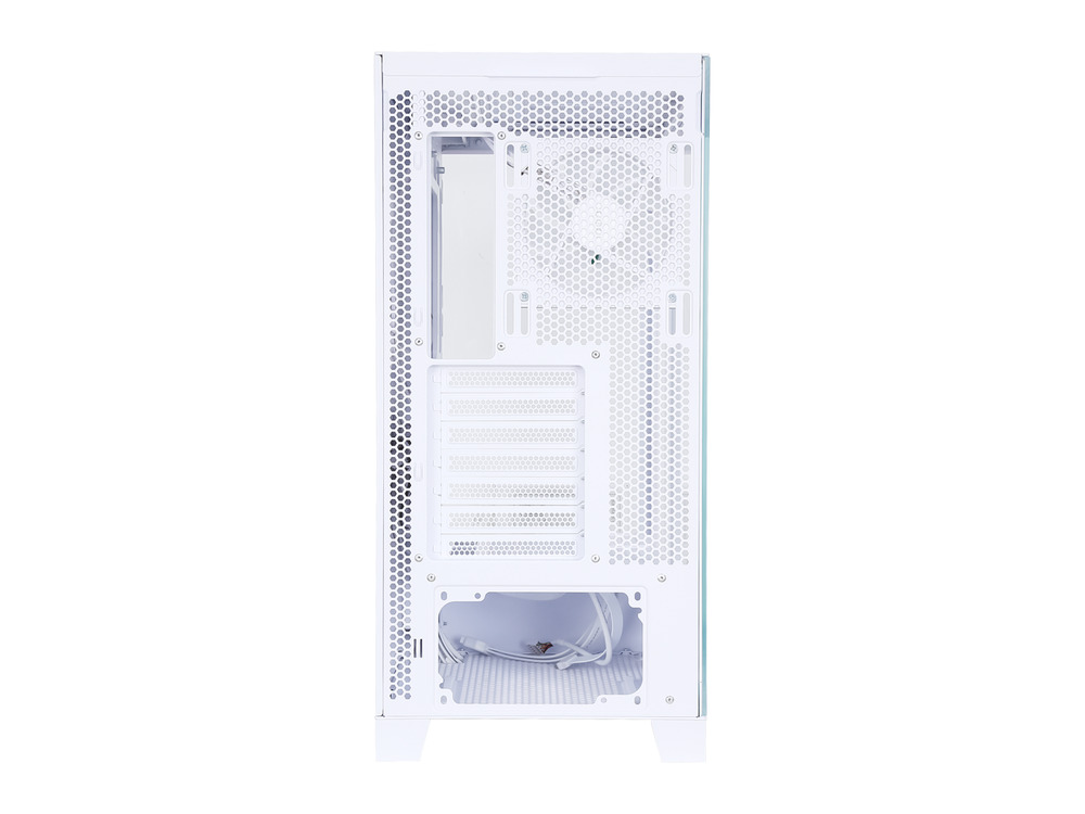 Sama Neview 2351 White Dual USB3.0 Type C Tempered Glass ATX Mid Tower PC Case