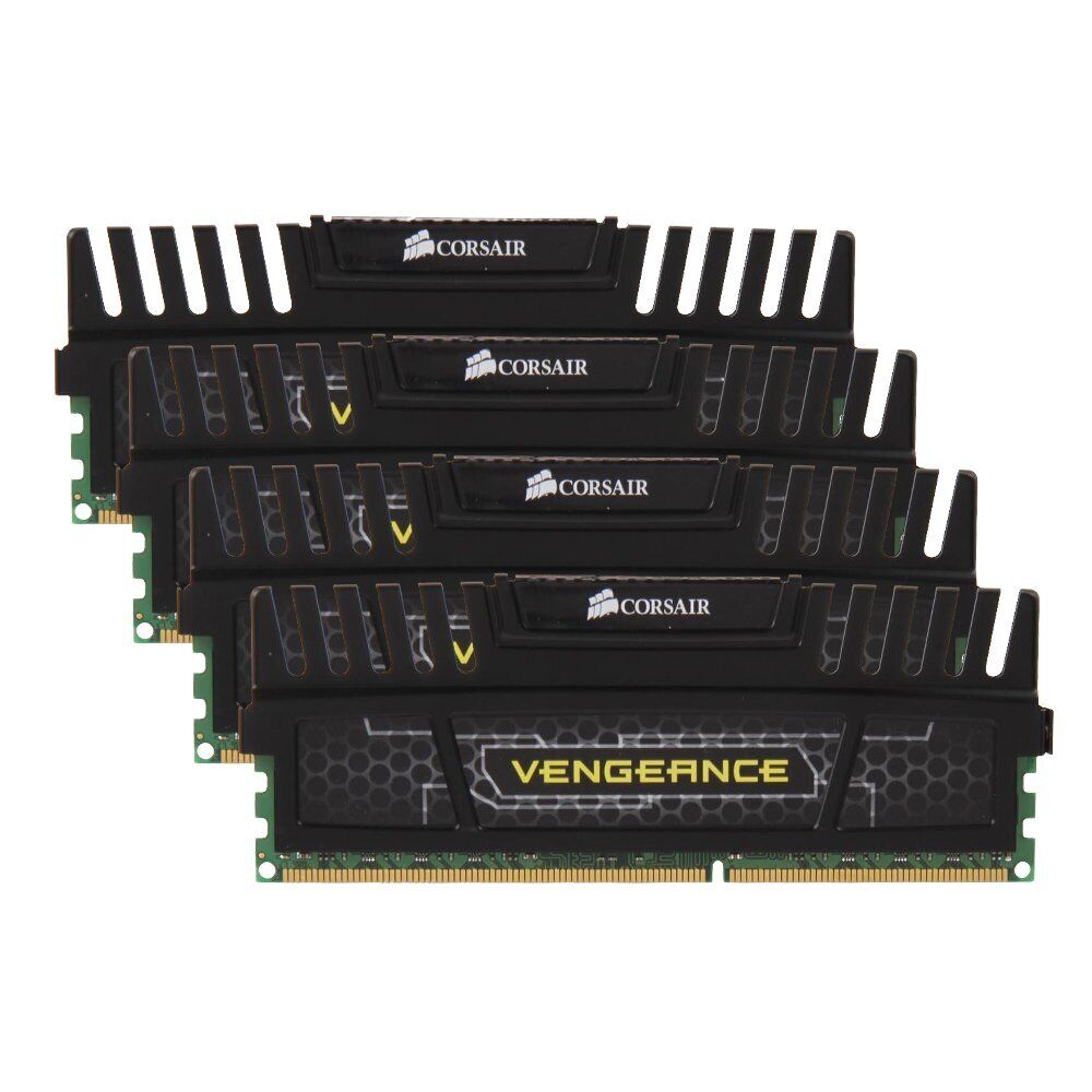 Corsair Vengeance DDR3 Memory - 32GB, 16GB, 8GB Variants with Speeds from 1600MHz to 2400MHz
