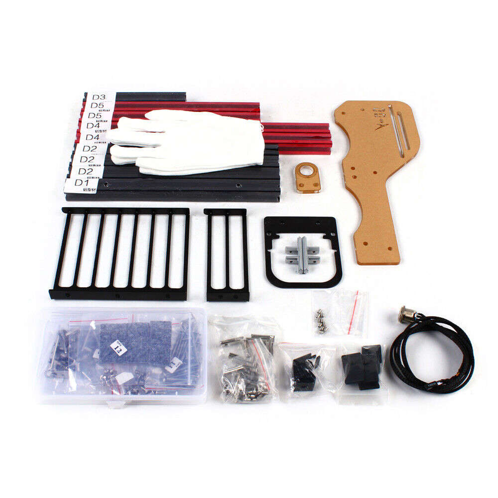 Red DIY ITX ATX MATX PC Frame Test Bench Open Air Case with Water Cooling Fan
