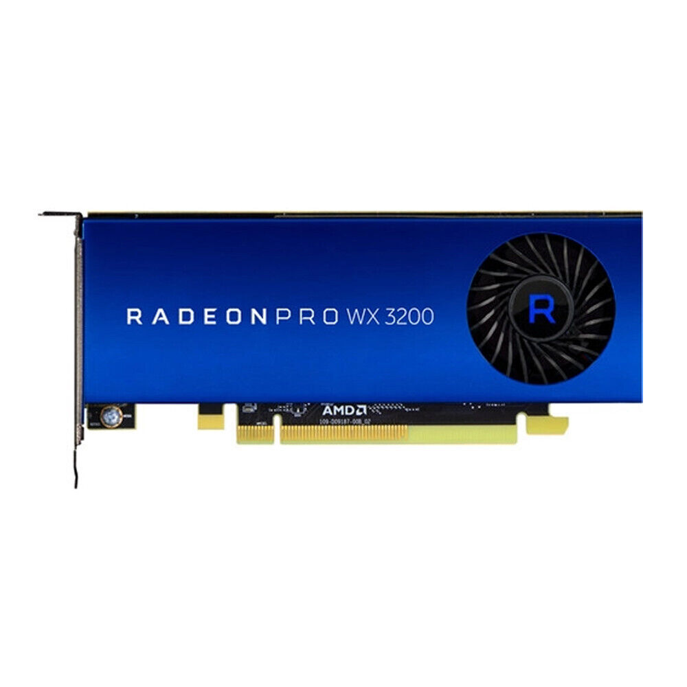 AMD RADEON Pro WX 3200 4GB GDDR5 PCI Express 3.0 x16 Graphic Card