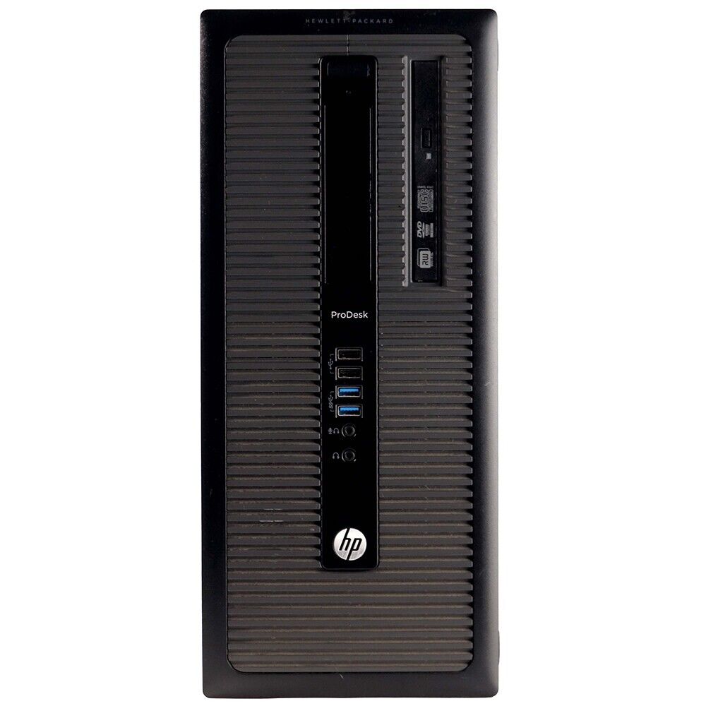HP Desktop Computer Tower Core i5 4th Gen. 8GB RAM 128GB SSD Windows 10 Pro WiFi