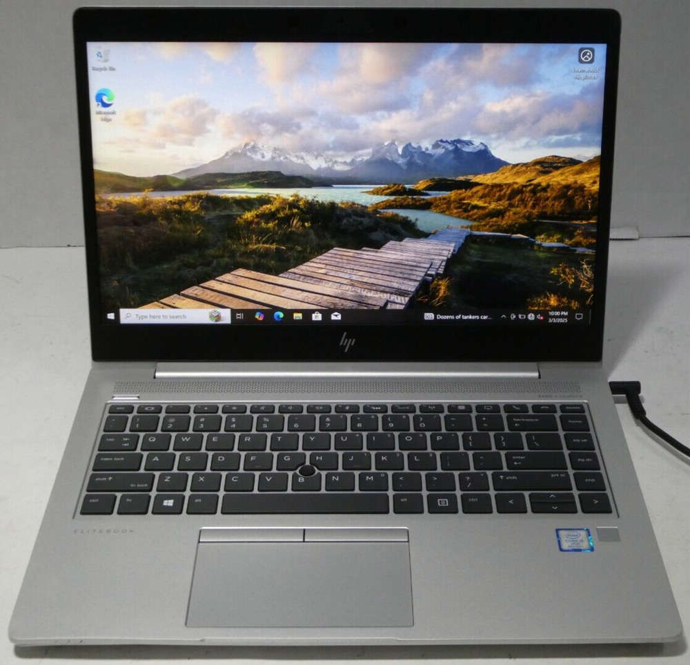 Lot of 8 HP EliteBook 840 G6 14 Laptops with i5-8365U, 256GB SSD, Windows 10