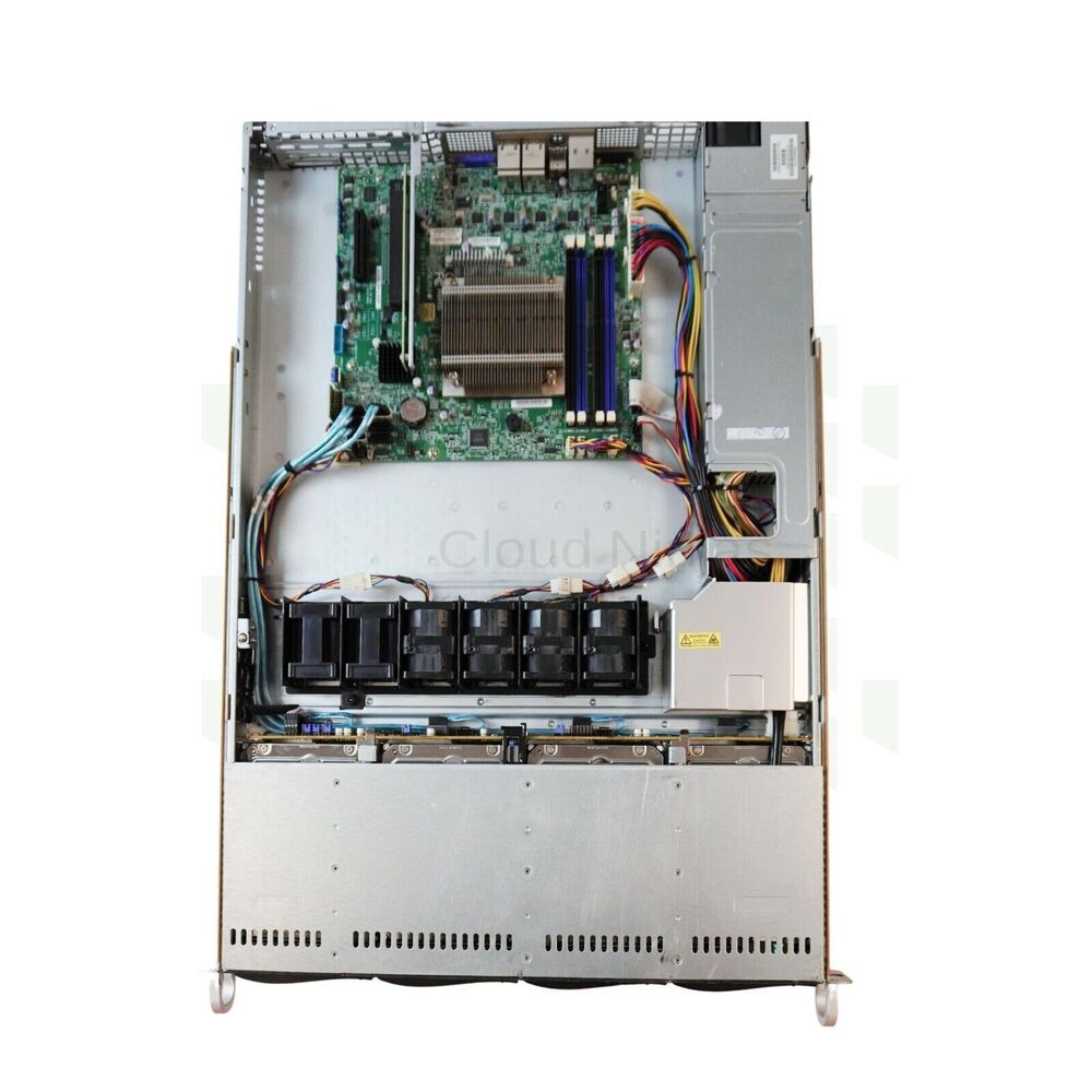 Supermicro CSE-815-X10SLM+-LN4F 4 Bay Server with 2x Intel Xeon E3-1240V2 and 32GB DDR3