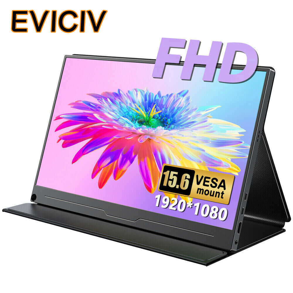 15.6 Inch 1080P Gaming IPS HDR Portable Monitor with HDMI and USB-C