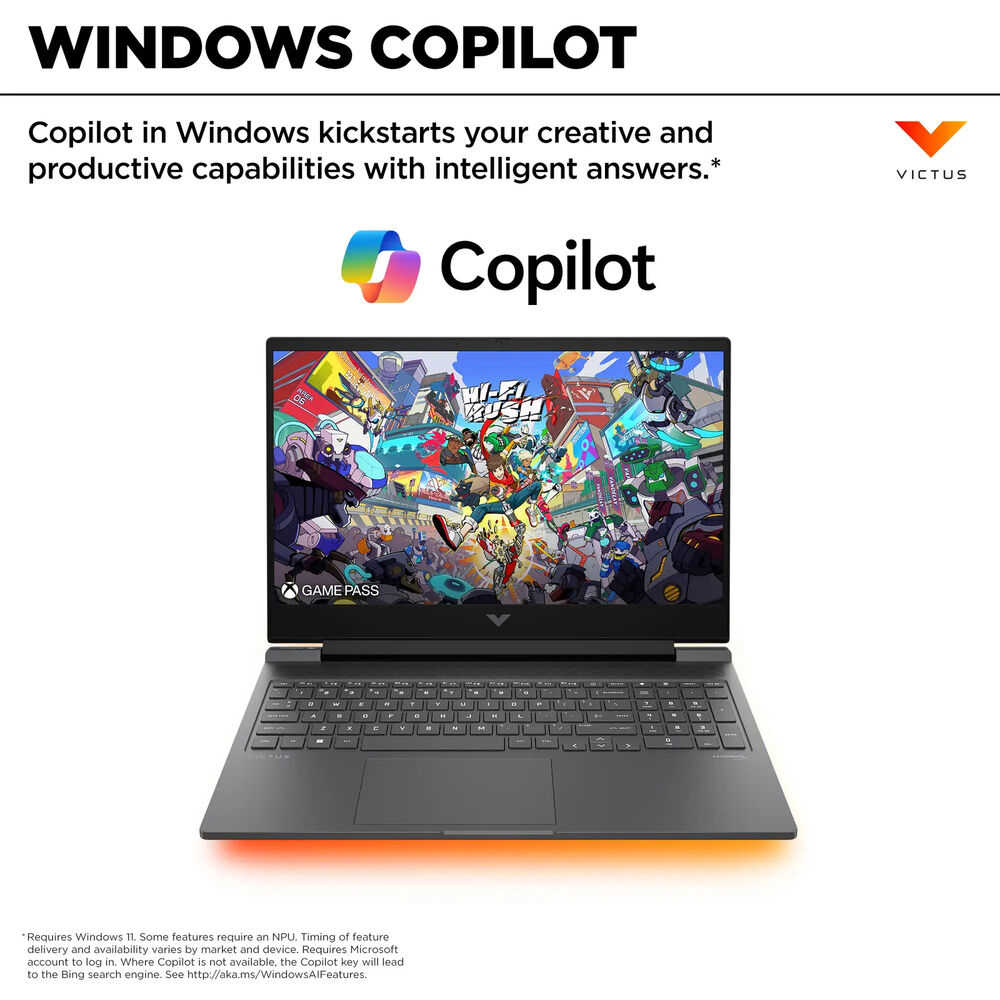 HP Victus Gaming Laptop 16.1" 144Hz FHD, Ryzen 7 8845HS, 32GB RAM, 1TB SSD, GeForce RTX4070