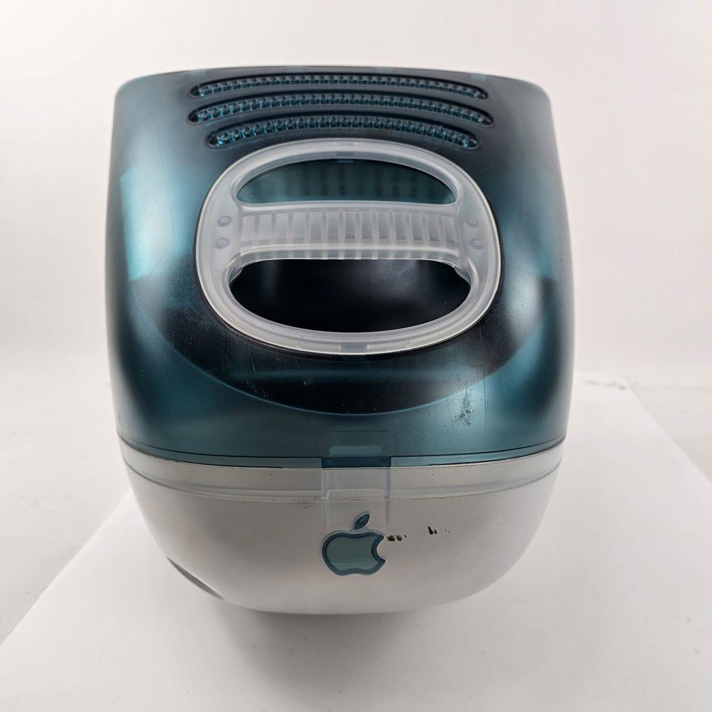 1998 Apple iMac G3 Bondi Blue Teal iMac Computer (No Mouse Keyboard)