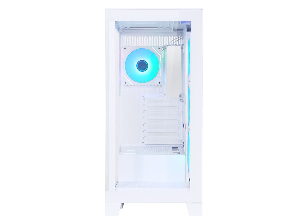 Sama Neview 2351 White Dual USB3.0 Type C Tempered Glass ATX Mid Tower PC Case