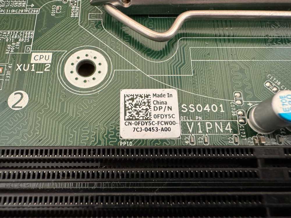 Dell OptiPlex 5050 SFF Desktop Motherboard | DDR4 LGA1151 | 0FDY5C | Tested!