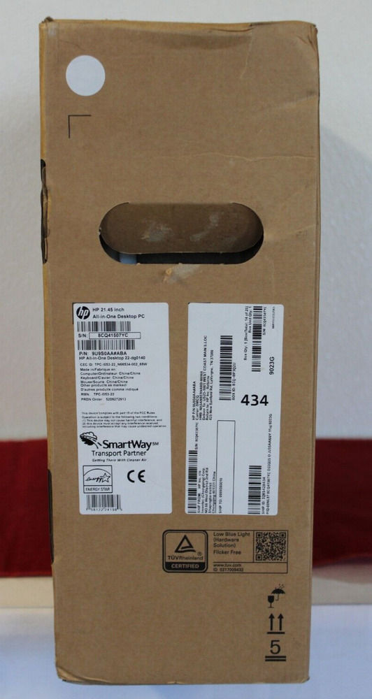 HP All-in-One Desktop 22-dg0140 (9U9S0AA) Cashmere White