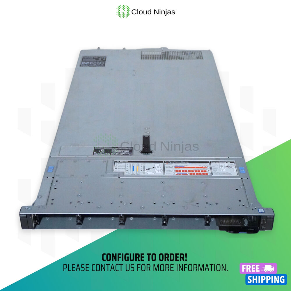 Dell PowerEdge R640 10 Bay VxRail E560 Server with 2x Xeon Platinum 8176 and RAID