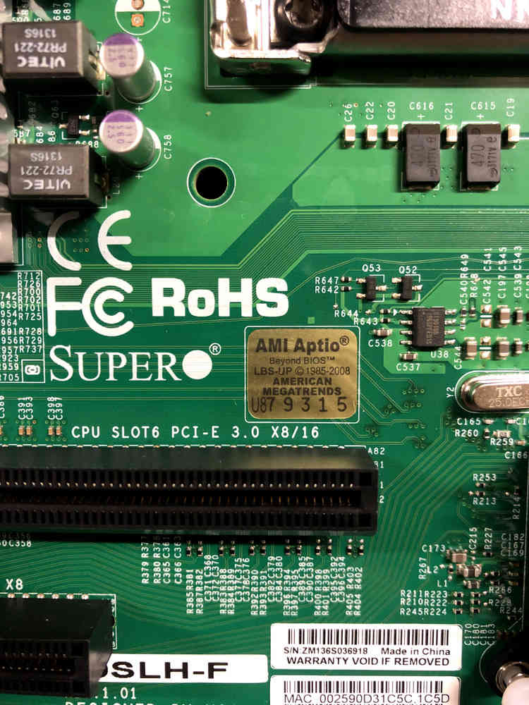 SuperMicro X10SLH-F Motherboard - Open Box (New)