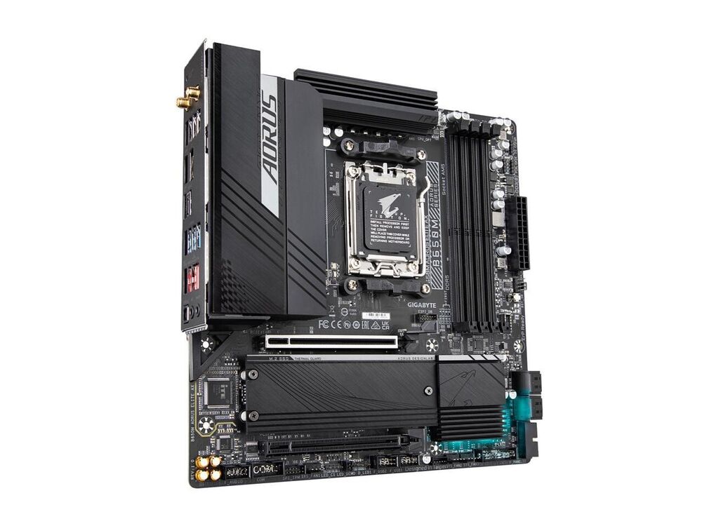 GIGABYTE B650M AORUS ELITE AX AM5 AMD MATX Motherboard (Factory Refurbished)