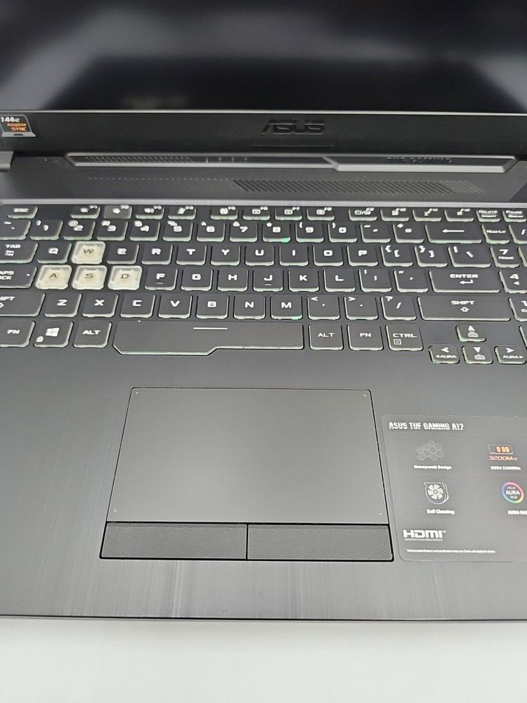 ASUS Tuf Gaming A17 FA706IH 17.3" Laptop with Ryzen 5 4600H, 8GB RAM, 512GB SSD, GeForce GTX 1650