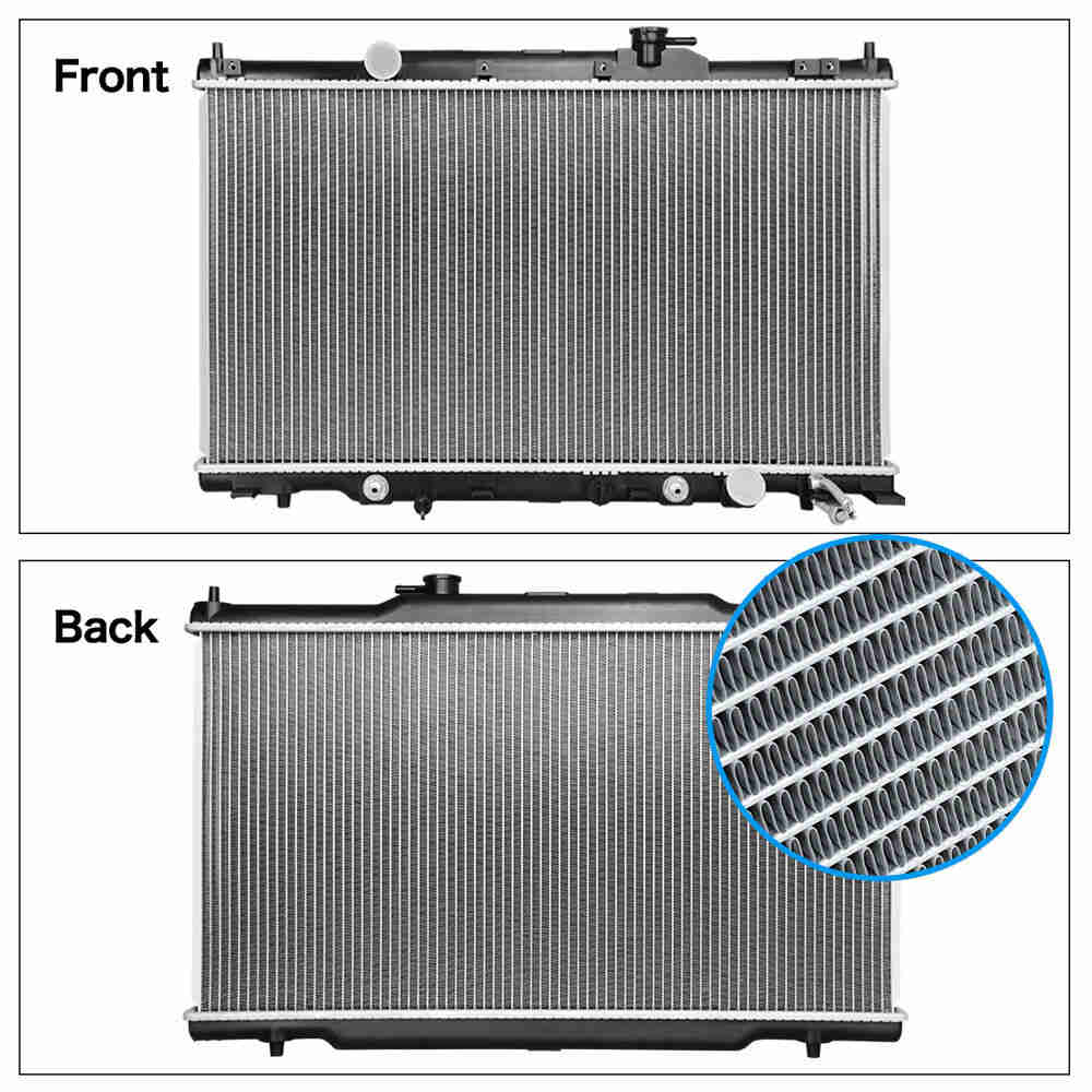 Aluminum Radiator for 2002-2006 Honda CR-V & 2003-2006 Element 2.4L