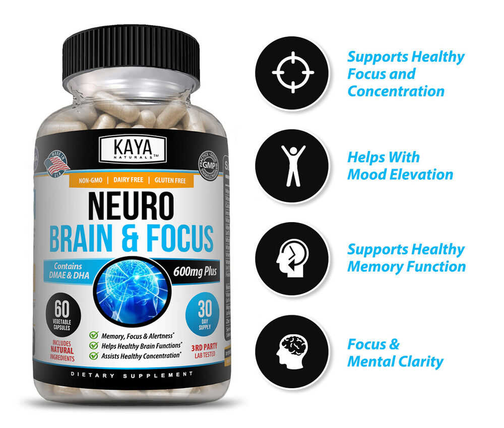 Brain Health & Memory Booster - Nootropic Supplement for Focus and Clarity