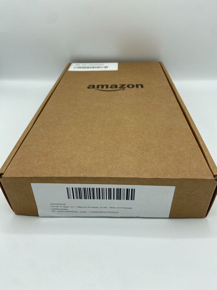 Amazon Kindle Fire HD 10 Tablet (10.1", 32GB) Black 11th Gen 2021 Edition - With Ads