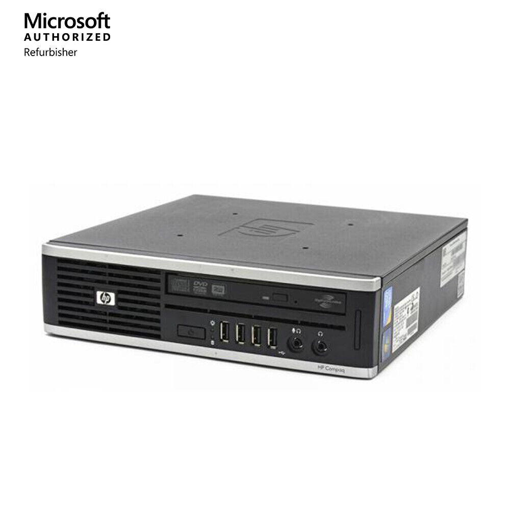HP 8300 USFF Desktop Computer Core i5 8GB 500GB Wi-Fi 19 LCD Windows 10 Pro PC