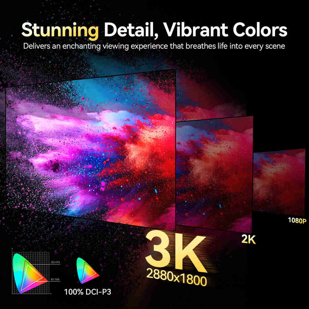 UPERFECT 16.0 120Hz 3K OLED Portable Monitor with High Dynamic Range