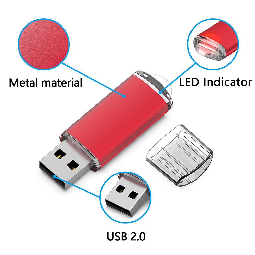 Wholesale USB 2.0 Flash Drives - 1GB to 32GB Memory Sticks