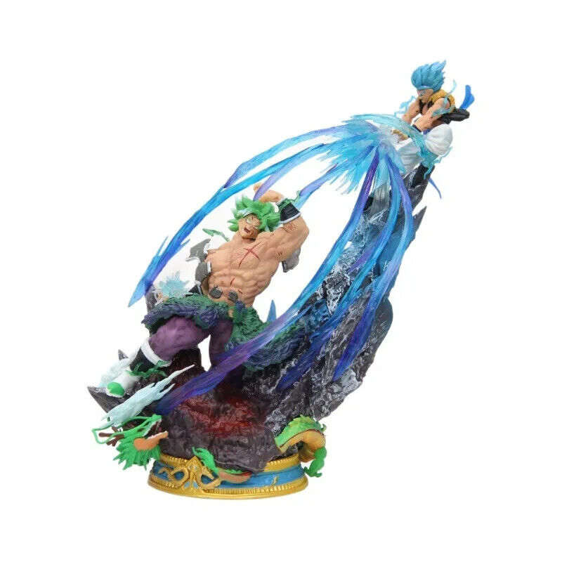 Broli Vs Gogeta Anime Figure Dragon Ball Broli Figurine Statue Model Doll Desk