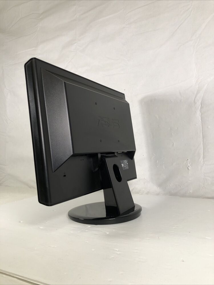 ASUS VH198T 19 Inch LED LCD Monitor with VGA and Power Cords - Fully Functional