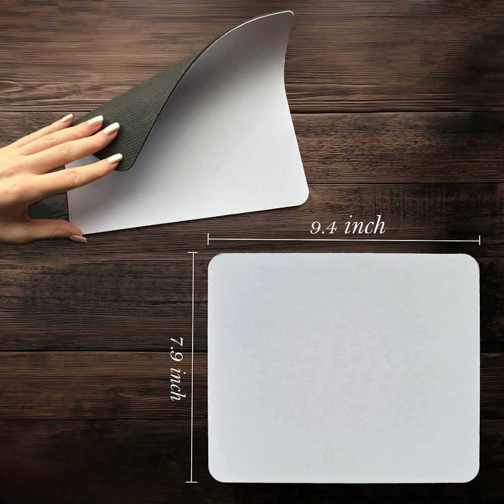 FAIRY READING MOUSE PAD - Lake Flower Book Girl Wings Design Computer Desk Mat D761