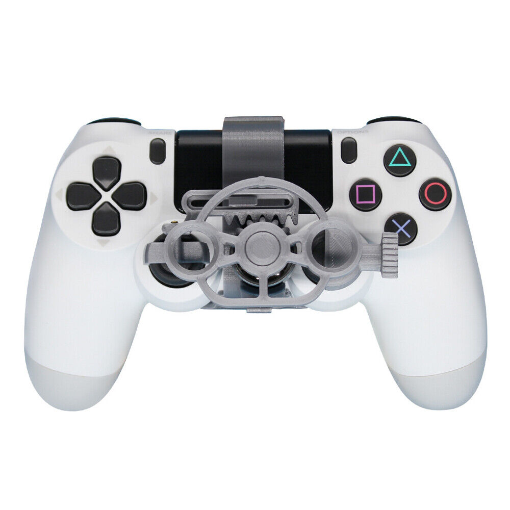 3D Printed Mini Steering Wheel Auxiliary Controller for PS4 Joystick Simulator