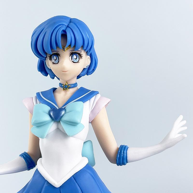 Hino Rei & Mizuno Ami Sailor Moon Anime PVC Figure