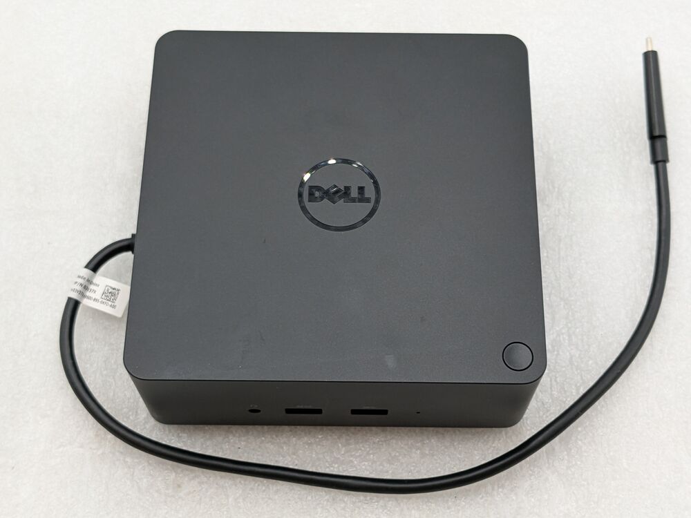 Dell TB16 K16A Thunderbolt Docking Station USB-C with 130W Adapter - Free Shipping & Handling
