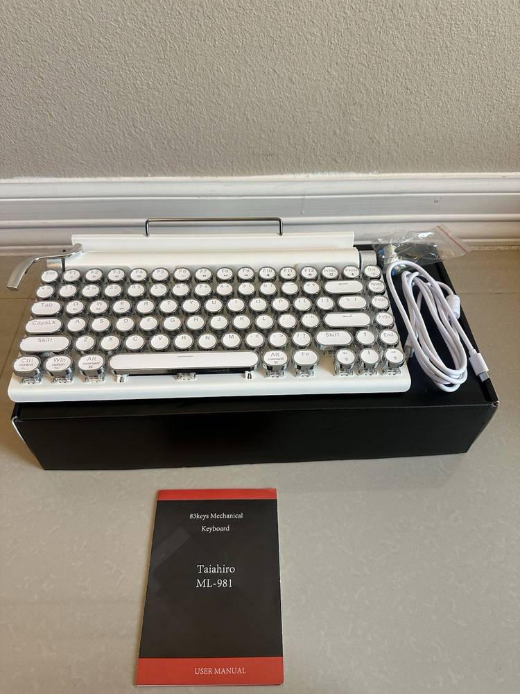 Taiahiro ML-981-RETRO Wireless Mechanical Keyboard