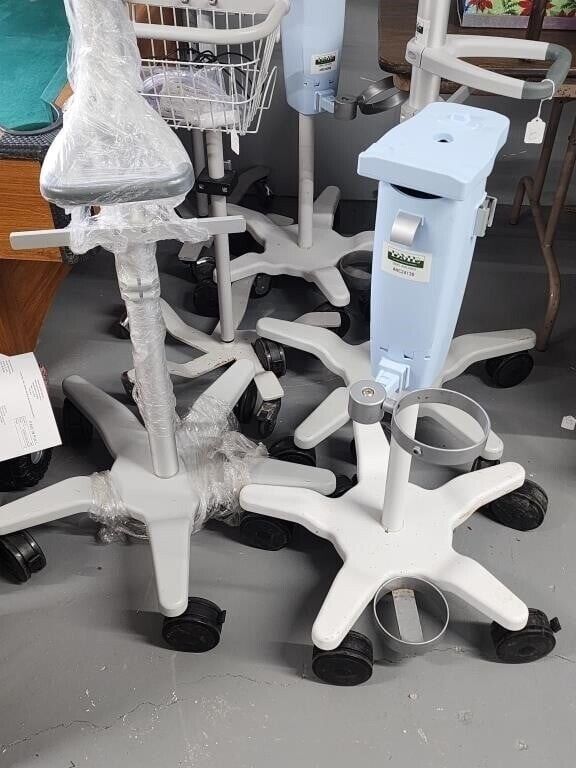 Polymount Mobile Monitor Stand Lot of 6 - Brand New