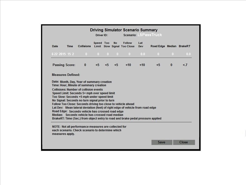 DrivingSimEX v 2.6 - Advanced Driving Simulator Software for Training