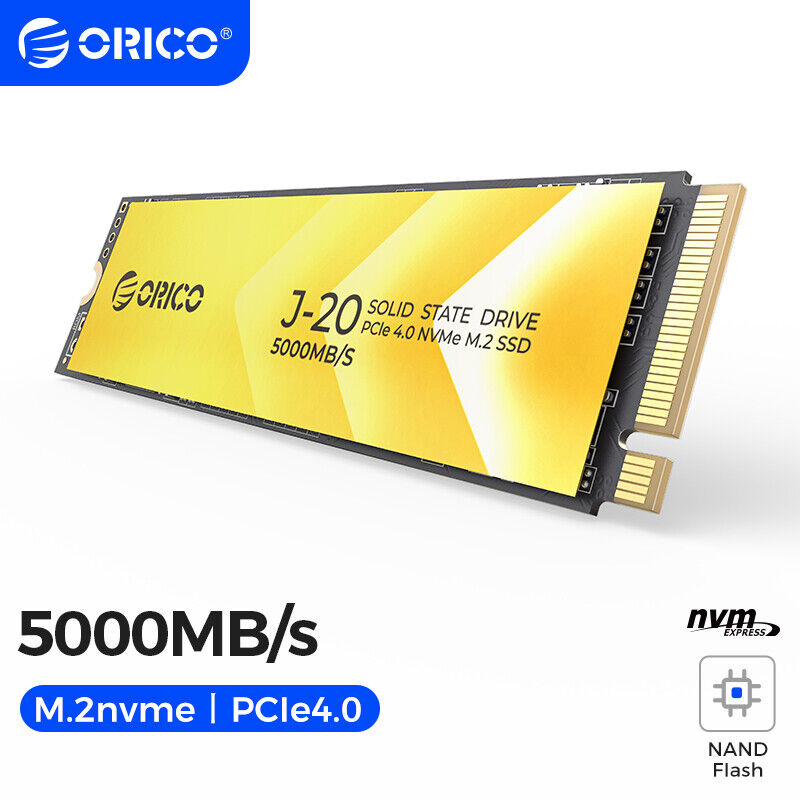 ORICO M.2 NVMe SSD 2TB PCIe 4.0 Gen4*3 Internal Solid State Drive