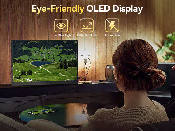 UPERFECT 16.0 120Hz 3K OLED Portable Monitor with High Dynamic Range