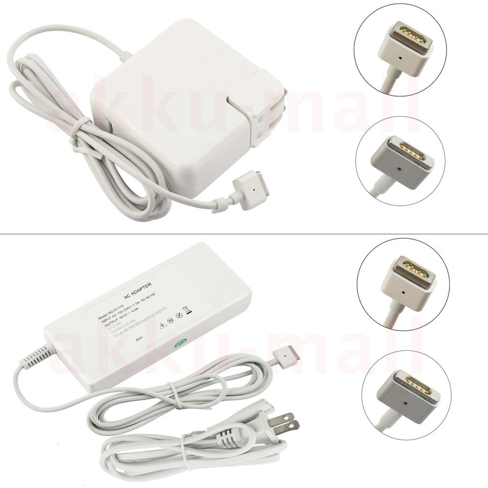 85W Power Adapter Charger for Macbook Pro 13, 15 (mid 2012-mid 2015) 45W 60W