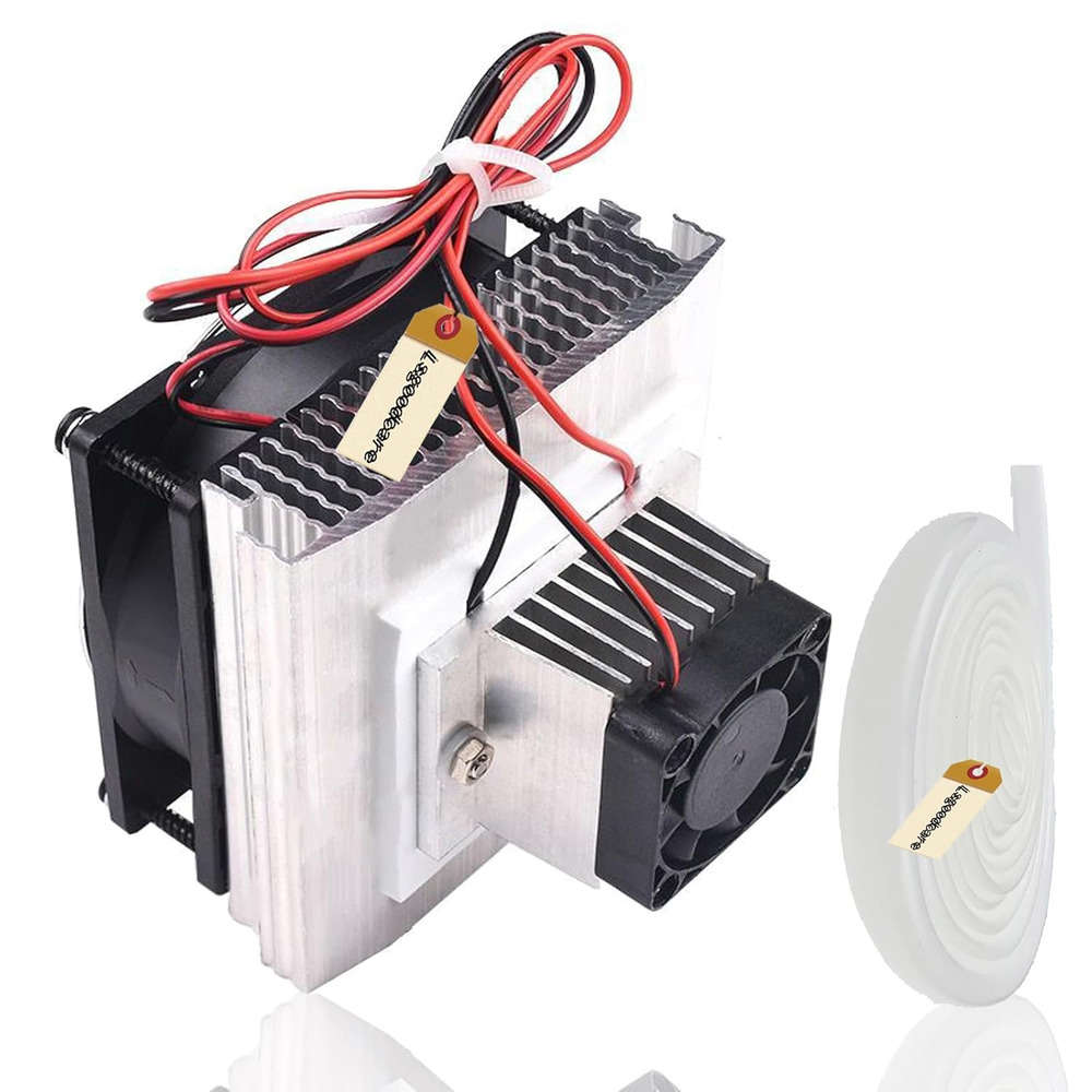 Lsgoodcare DIY Peltier Cooler Kit 12V Semiconductor Thermoelectric Cooling System