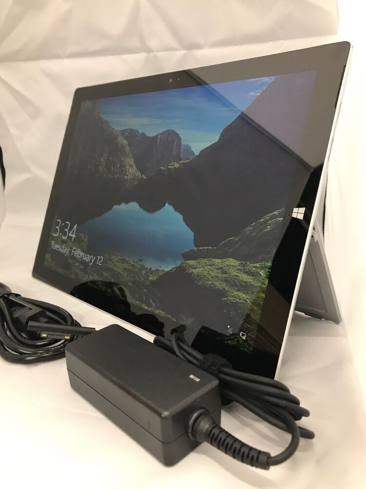 Microsoft Surface Pro 3 Wi-Fi, 12in - Silver with i3/i5/i7 Processor and 64/128/256 GB Storage