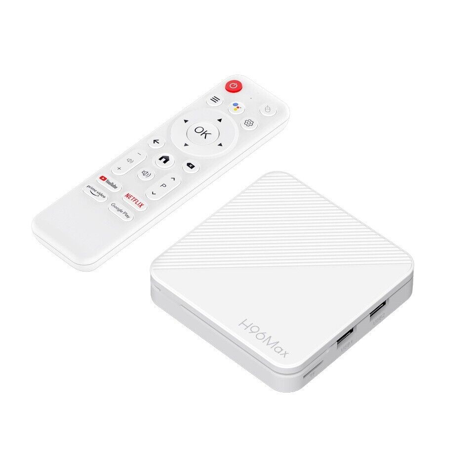 Android Network H313 TV Box 4K ATV Voice Remote Smart TV Set Top Box
