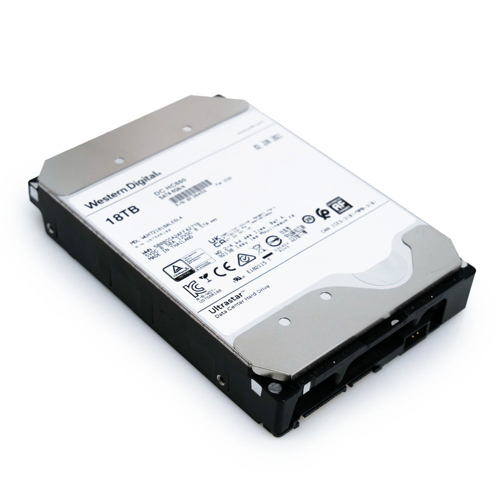 WD Ultrastar DC HC550 18TB 7.2K SATA 6Gb/s 3.5 Inch HDD