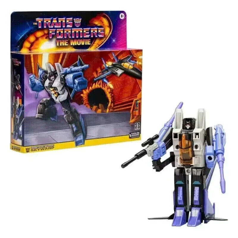 G1 Transformers Retro Starscream Perceptor Hot Rod Skywarp SHRAPNEL Robot Toy